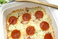 Keto Pizza Supreme Bake