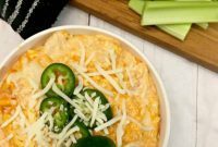 Low Carb Buffalo Chicken Bake