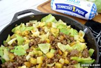 Hearty Sausage, Cabbage and Potato Skillet
