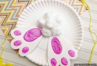 Adorable Paper Plate Bunny Craft
