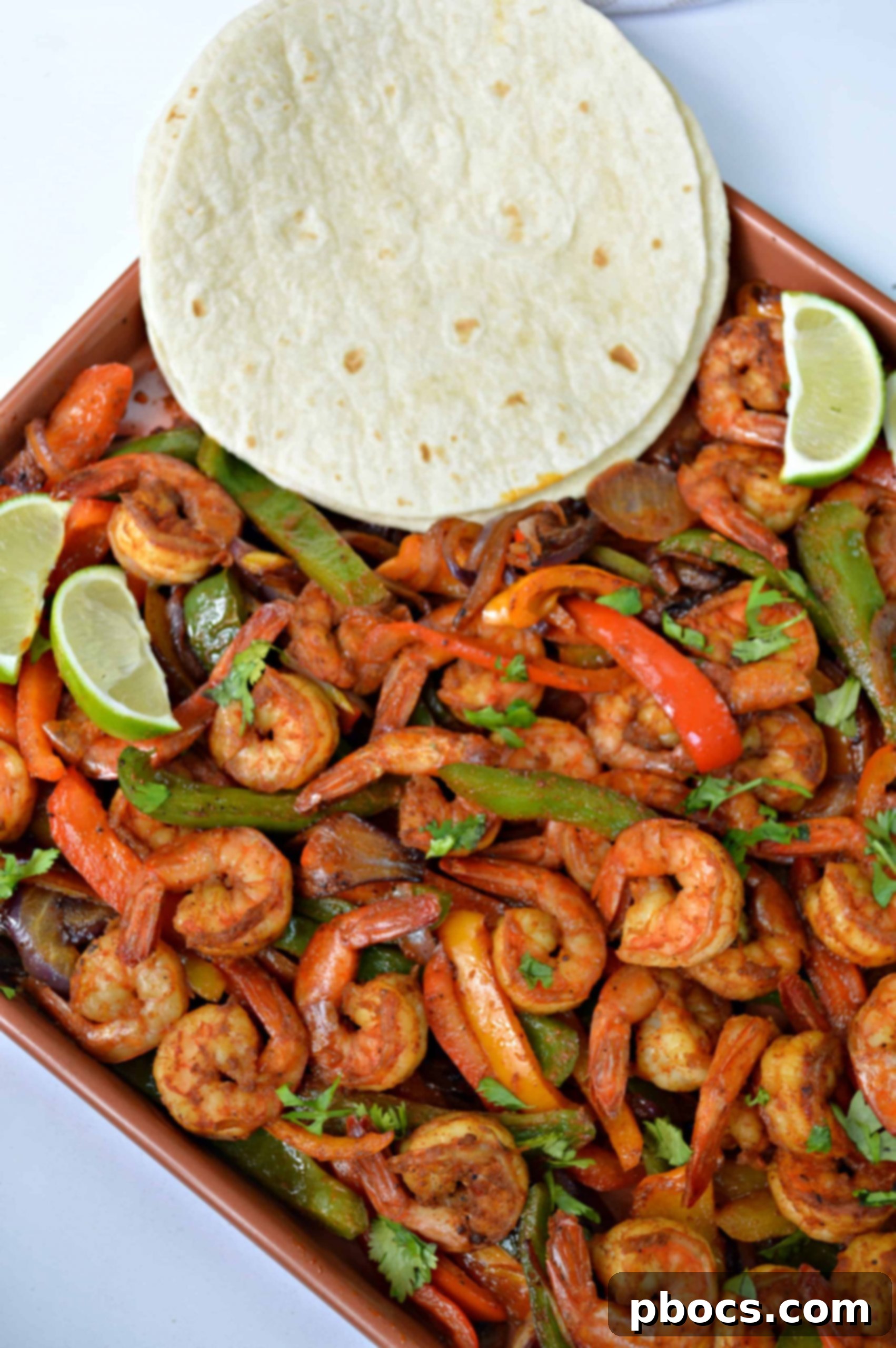 Sizzling Sheet Pan Shrimp Fajitas 1 featured 12528