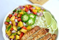 Juicy Grilled Pork Chops with Vibrant Peach Salsa