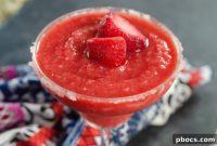 Tangy Rhubarb Strawberry Freeze