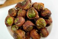 Crispy Air Fryer Bacon Brussels Sprouts