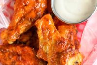 Crispy Low Carb Air Fryer Buffalo Wings