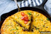 Keto Crustless Taco Casserole