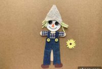 Instant Scarecrow Craft: Print, Cut, Create!