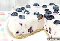 Keto Blueberry Bliss Cheesecake