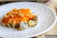 Creamy Low Carb Cheesy Squash Bake