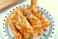 Crispy Keto Buffalo Chicken Taquitos