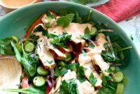Spicy Low Carb Buffalo Chicken Salad