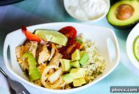 Zesty Low Carb Fajita Bowl