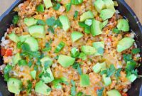 One Pan Keto Mexican Turkey Skillet