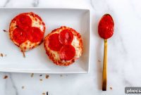 Quick Keto Pizza Bagels