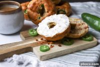 Keto Jalapeño Cheddar Bagels