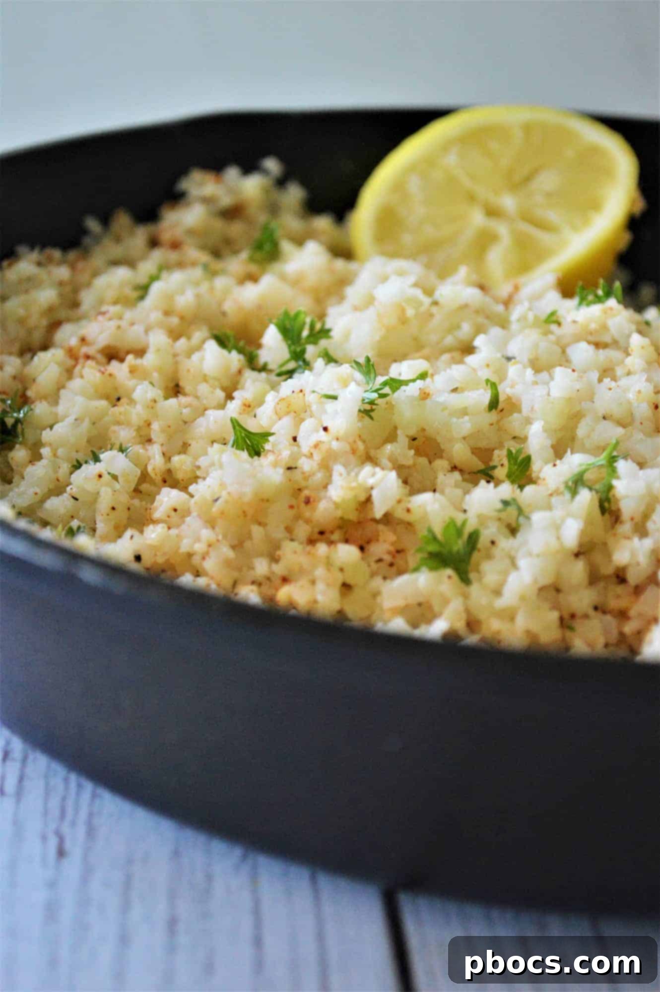 Flavorful Garlic Butter Cauliflower Rice 1 featured 18193