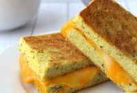 Effortless Keto Grilled Cheese