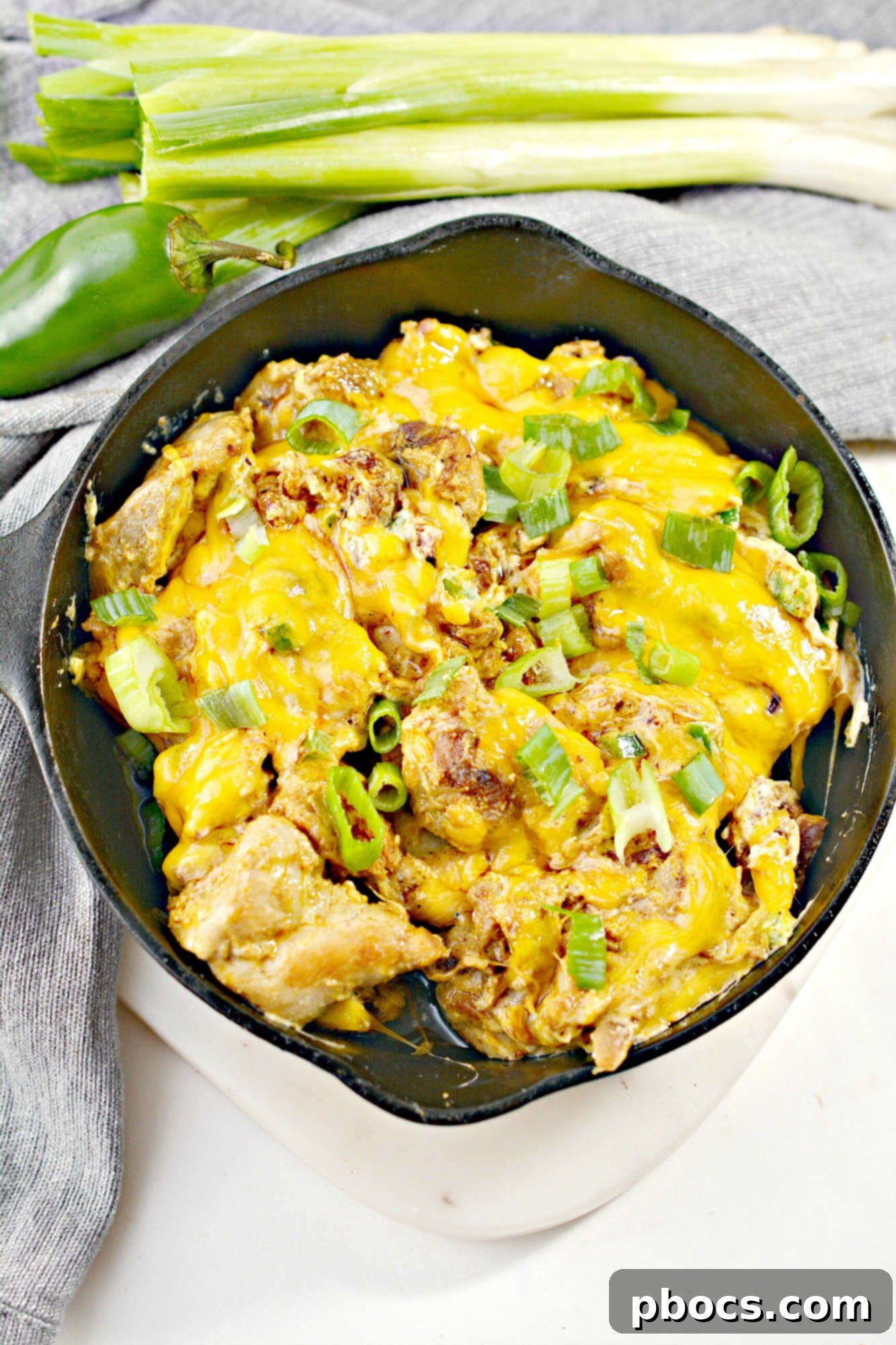 Keto Jalapeno Popper Chicken Skillet 1 featured 19954