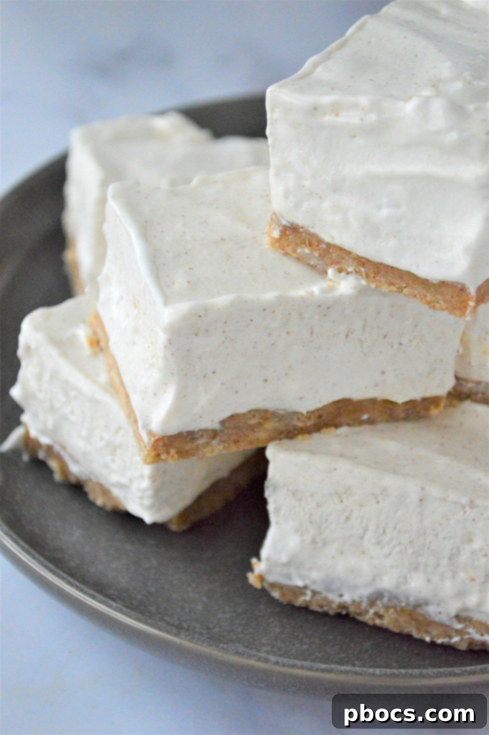 Keto Eggnog Cheesecake Bars 1 featured 20532