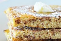 Festive Keto Eggnog French Toast