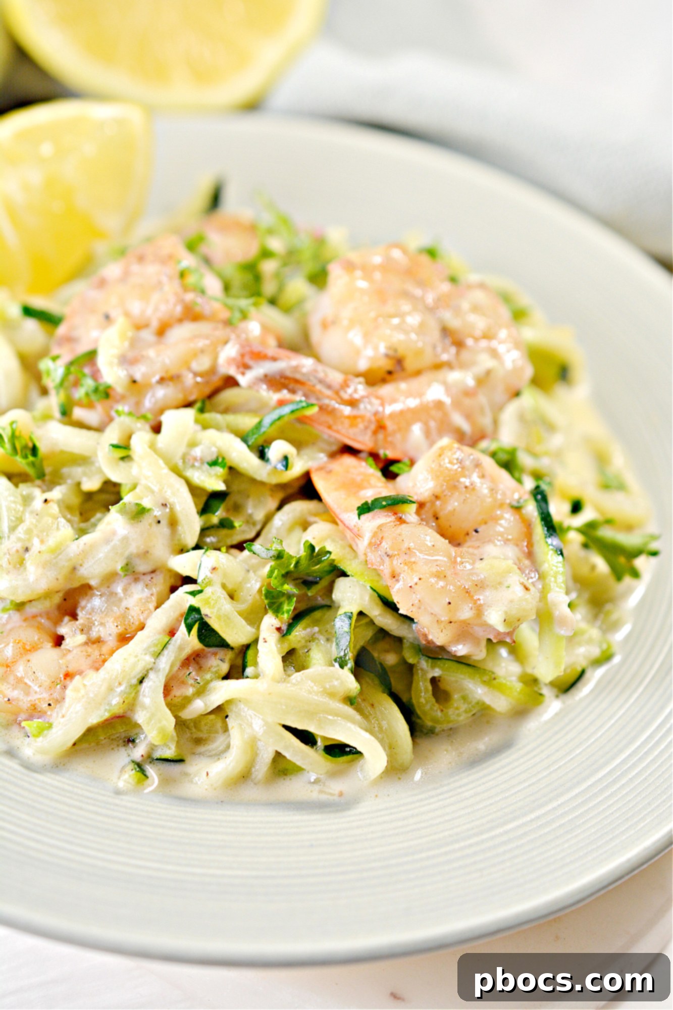 Cajun-Spiced Shrimp with Creamy Zoodle Alfredo 1 featured 21744