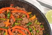 Savory Keto Thai Basil Beef