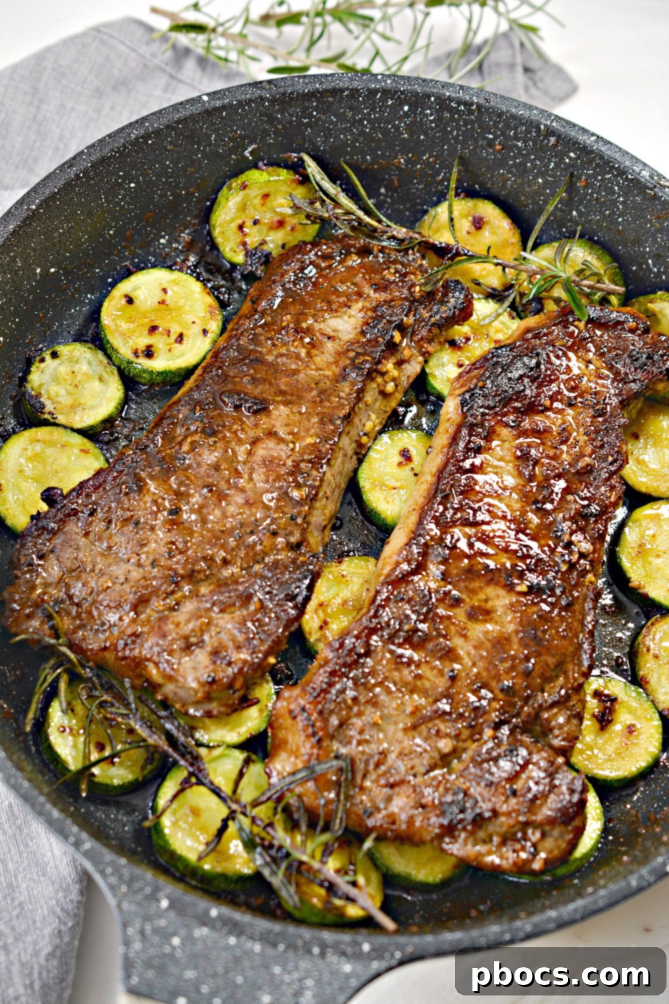 Sizzling Garlic Butter Steak with Roasted Zucchini 1 featured 23251