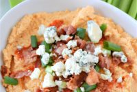 Keto Buffalo Cauliflower Hummus