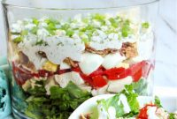 Smart Carb Chicken Cobb Trifle