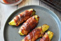 Keto BBQ Bacon Pickle Bites