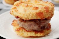 Hearty Keto Sausage Breakfast Sandwich