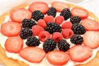 Effortless Keto Fruit Pizza