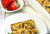 Savory Keto Veggie Morning Bake