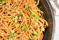 Low Carb Palmini Peanut Noodles