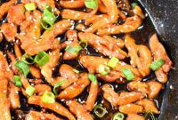 Irresistible Sticky Keto Garlic Chicken