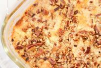 Keto Pumpkin Pecan Streusel Bake