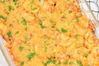 Savory Keto BBQ Chicken Bake