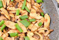 Keto Asian Mushroom Chicken Stir-fry
