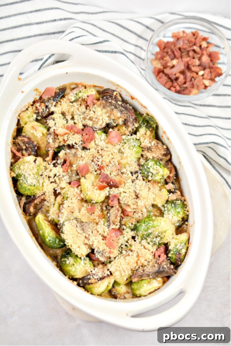 Cheesy Keto Brussels Sprouts Gratin 1 featured 32651