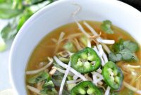 Keto Chicken Pho Bowl