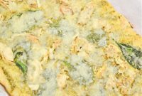 Flavorful Keto Chicken Pesto Flatbread