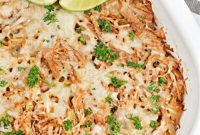Keto Fiesta Pulled Pork Taco Casserole