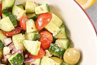 The Ultimate Keto Greek Cucumber Salad