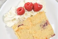 Keto Raspberry Marbled Cake Bars