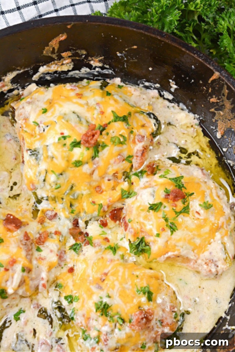 Addictive Creamy Keto Skillet Chicken 1 featured 37625