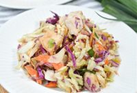 Crunchy Keto Asian Chicken Salad