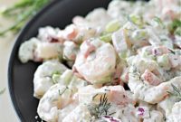 Velvety Keto Shrimp Salad