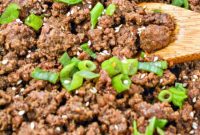 Flavorful Keto Korean Beef Bowl