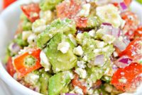 Mediterranean Avocado Feta Salsa