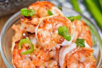 Sticky Honey-Garlic Keto Shrimp